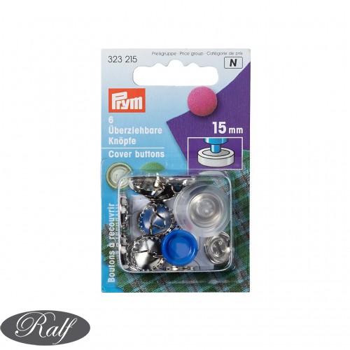Set complet pentru nasturi de imbracat, 15 mm (inclusiv unealta) - Prym 323215